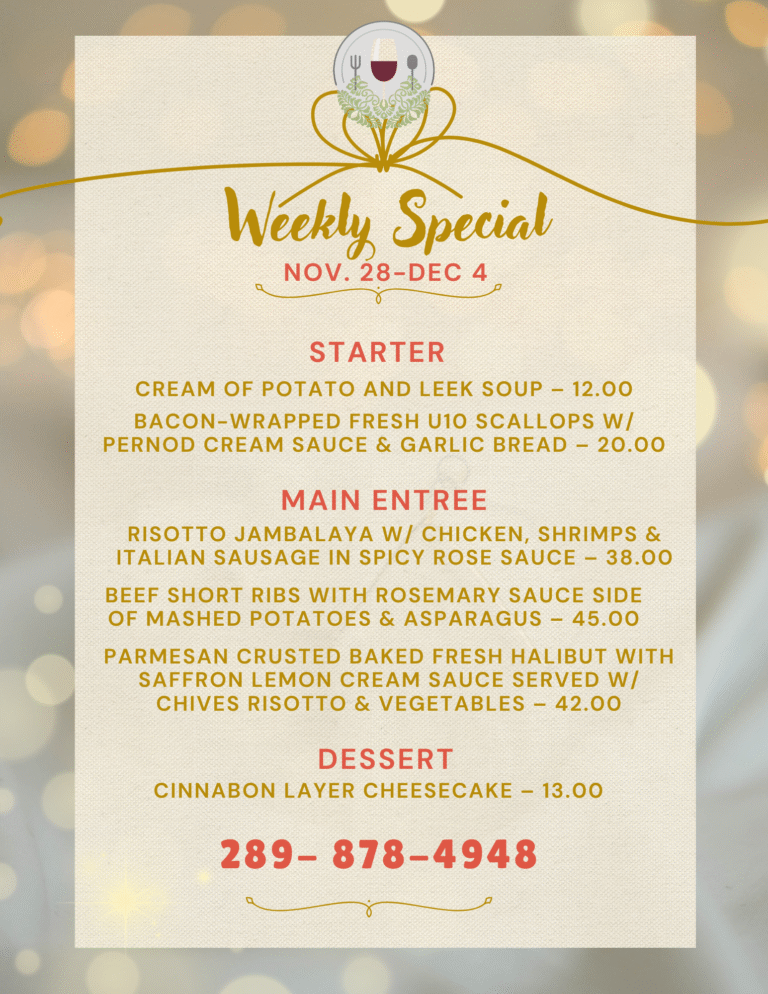 Dinner Specials