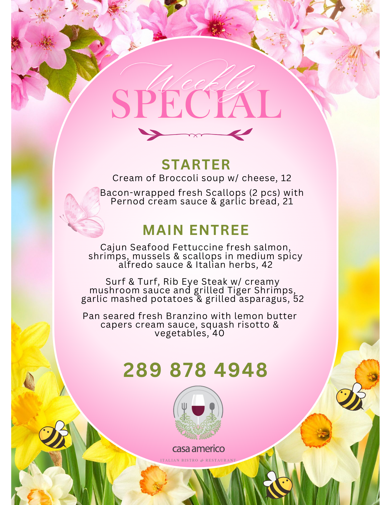 Weekly Specials 4-9-26