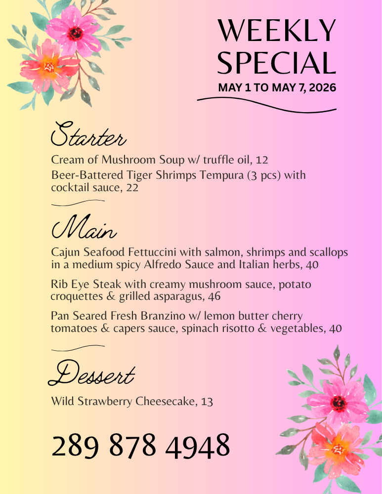 weekly specials May 1-7